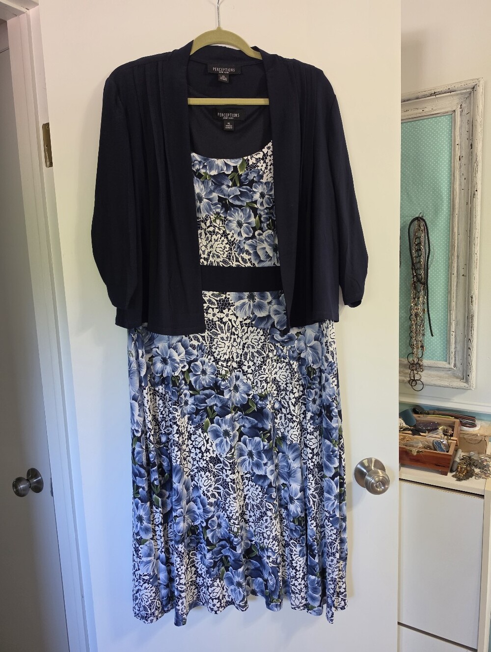 Beautiful Floral Dress With Jacket